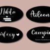 Spindschild: Basic oval – Bild 5