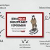 Warnschild "Bitte nicht füttern" – Bild 2
