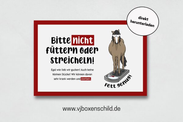 Digital Infoschild "Kein Zutritt"