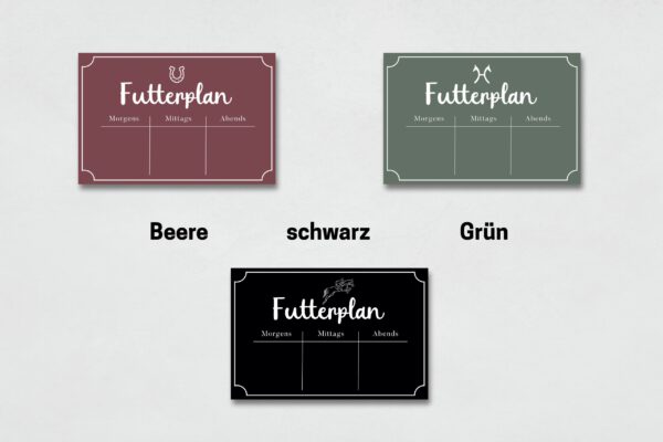 Futterschild: Standard – Bild 3