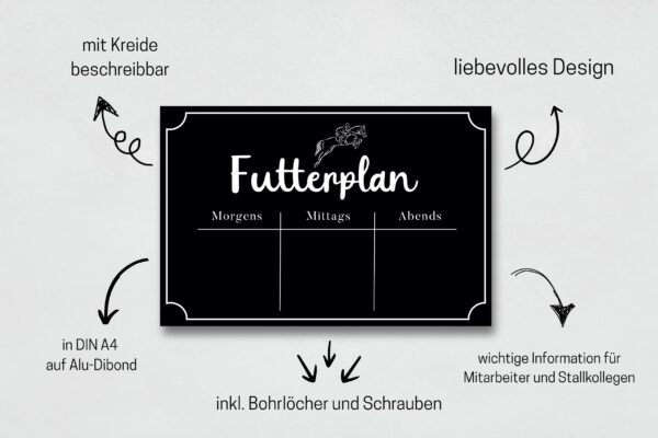 Futterschild: Standard – Bild 2